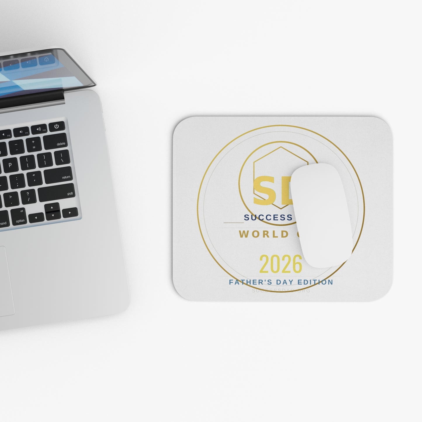 Success Dad World Cup 2026 Mouse Pad — Father's Day Edition