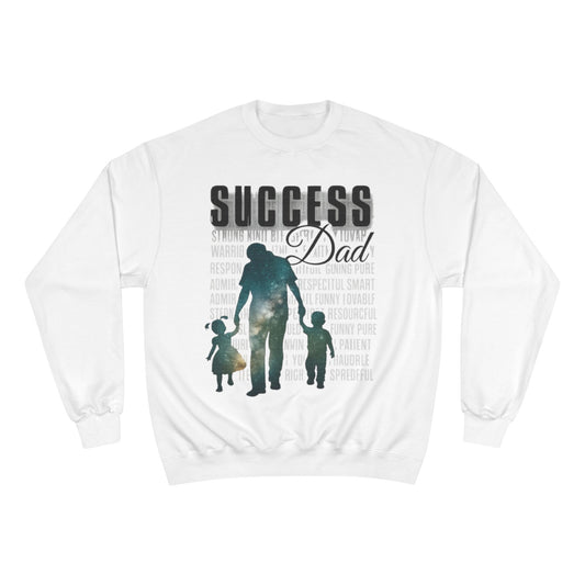 #1 Success Dad Sweatshirt celebrates, empowers, and honors the true essence of fatherhood.