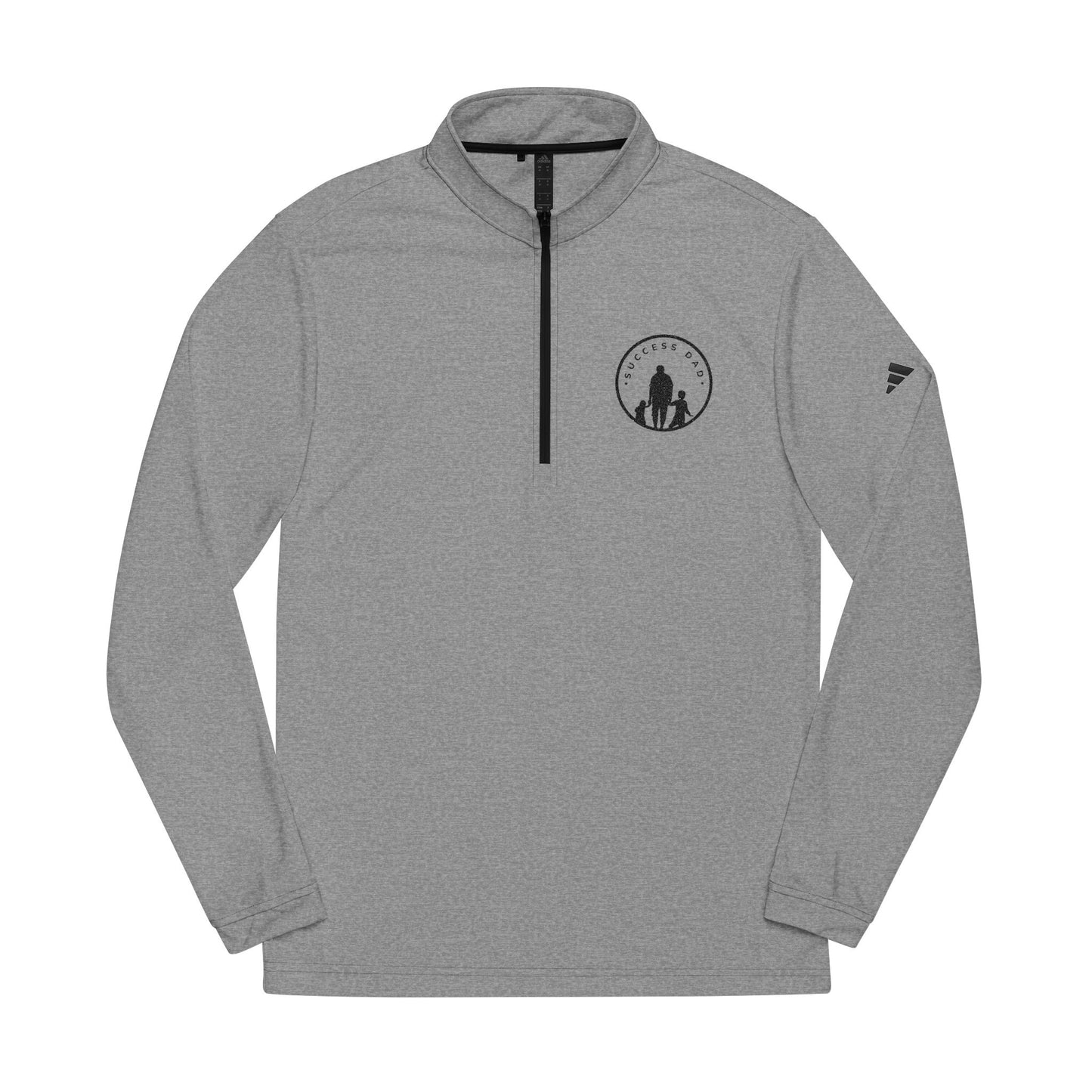 Adidas Quarter-Zip Success Dad Embroidered Pull Over