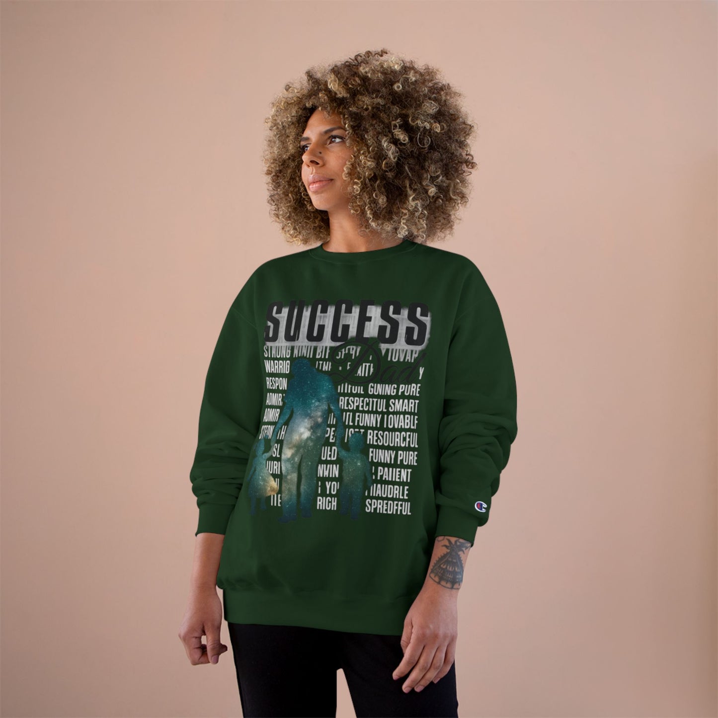 #1 Success Dad Sweatshirt celebrates, empowers, and honors the true essence of fatherhood.