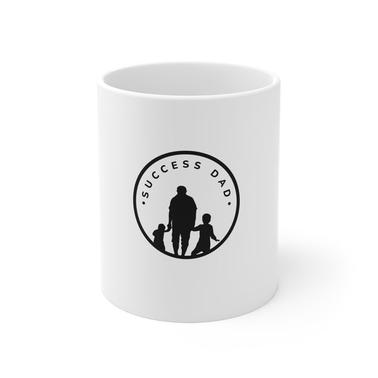 #1 Success Dad Mug celebrates, empowers, and honors the true essence of fatherhood.