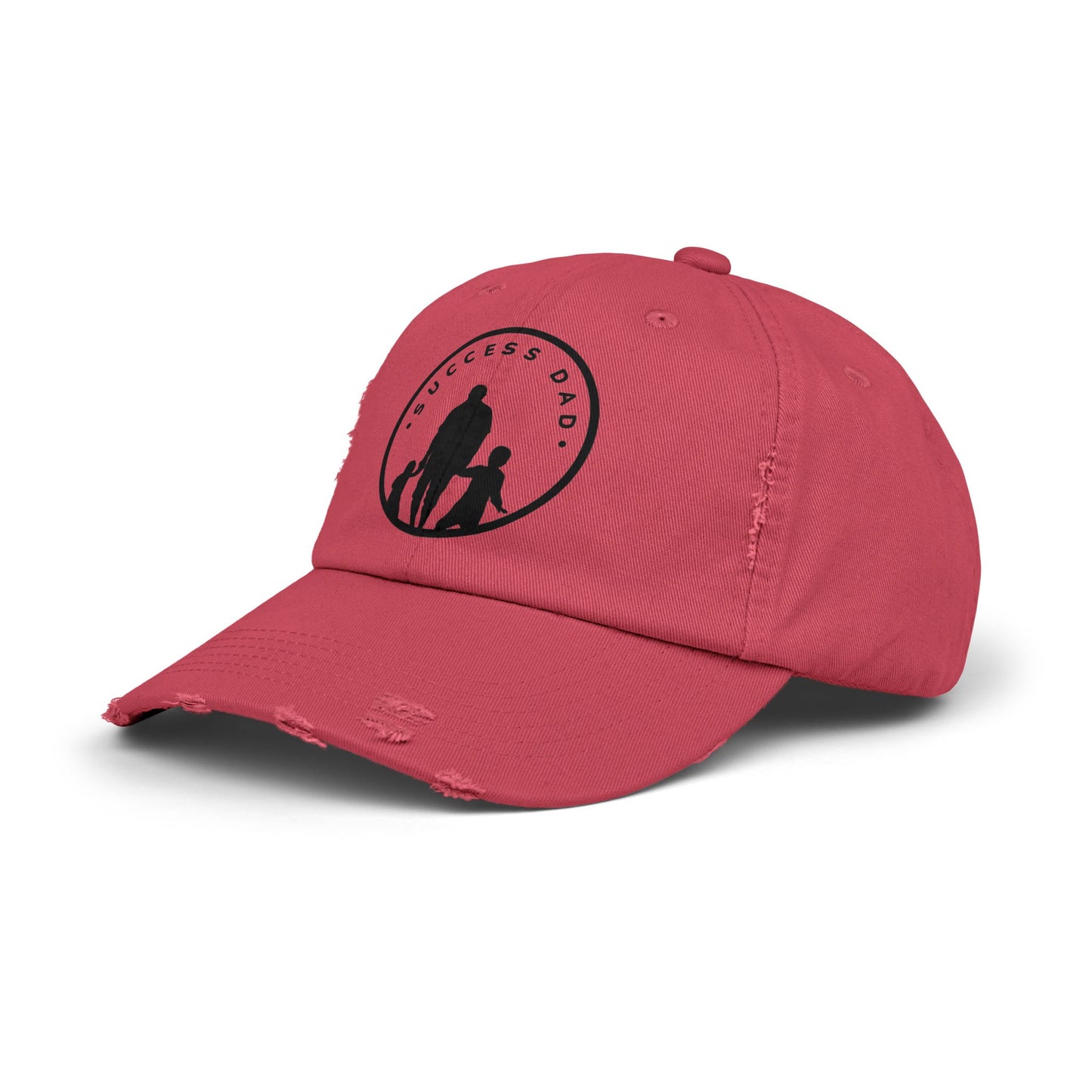 #1 Success Dad Distressed Cap celebrates, empowers, and honors the true essence of fatherhood.