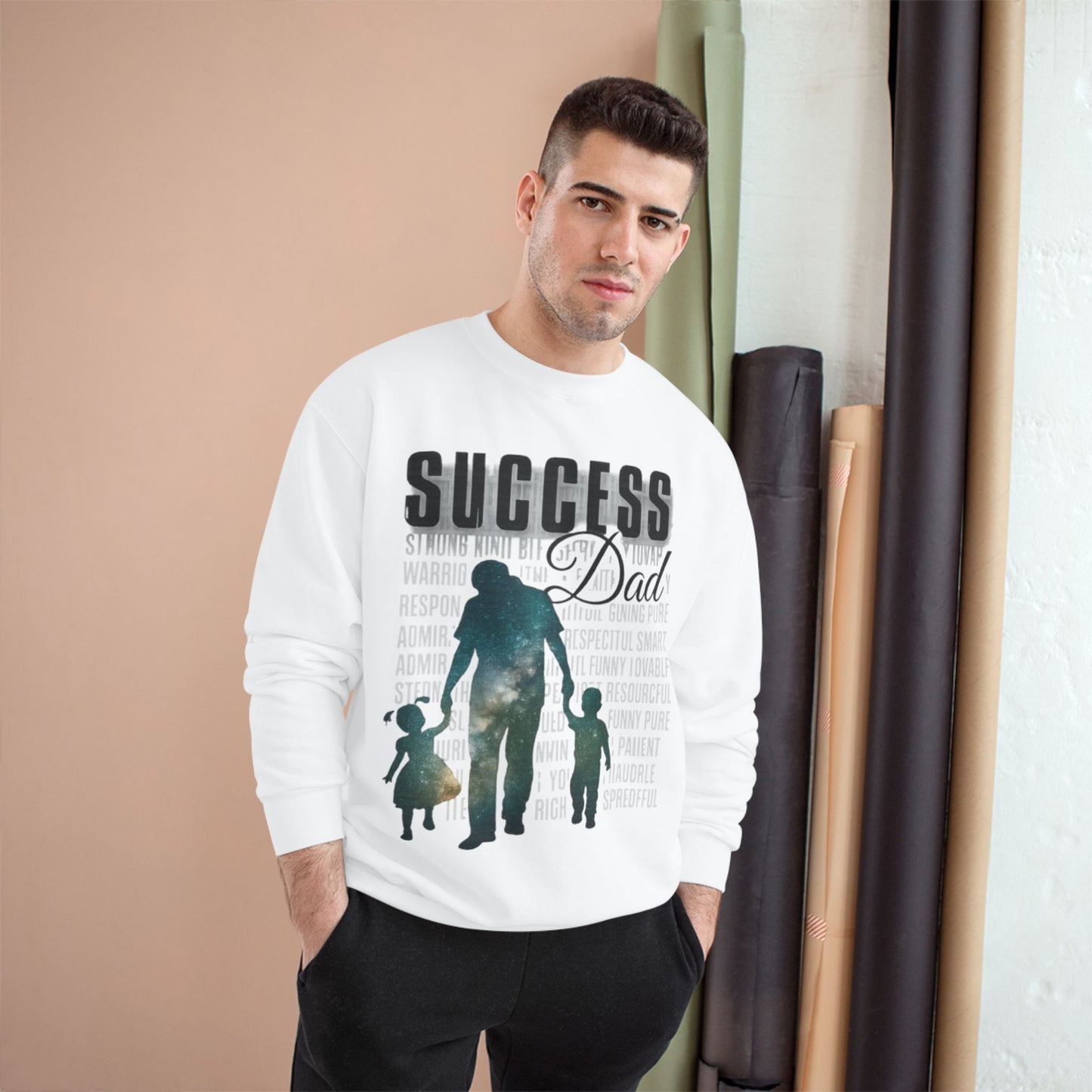 #1 Success Dad Sweatshirt celebrates, empowers, and honors the true essence of fatherhood.