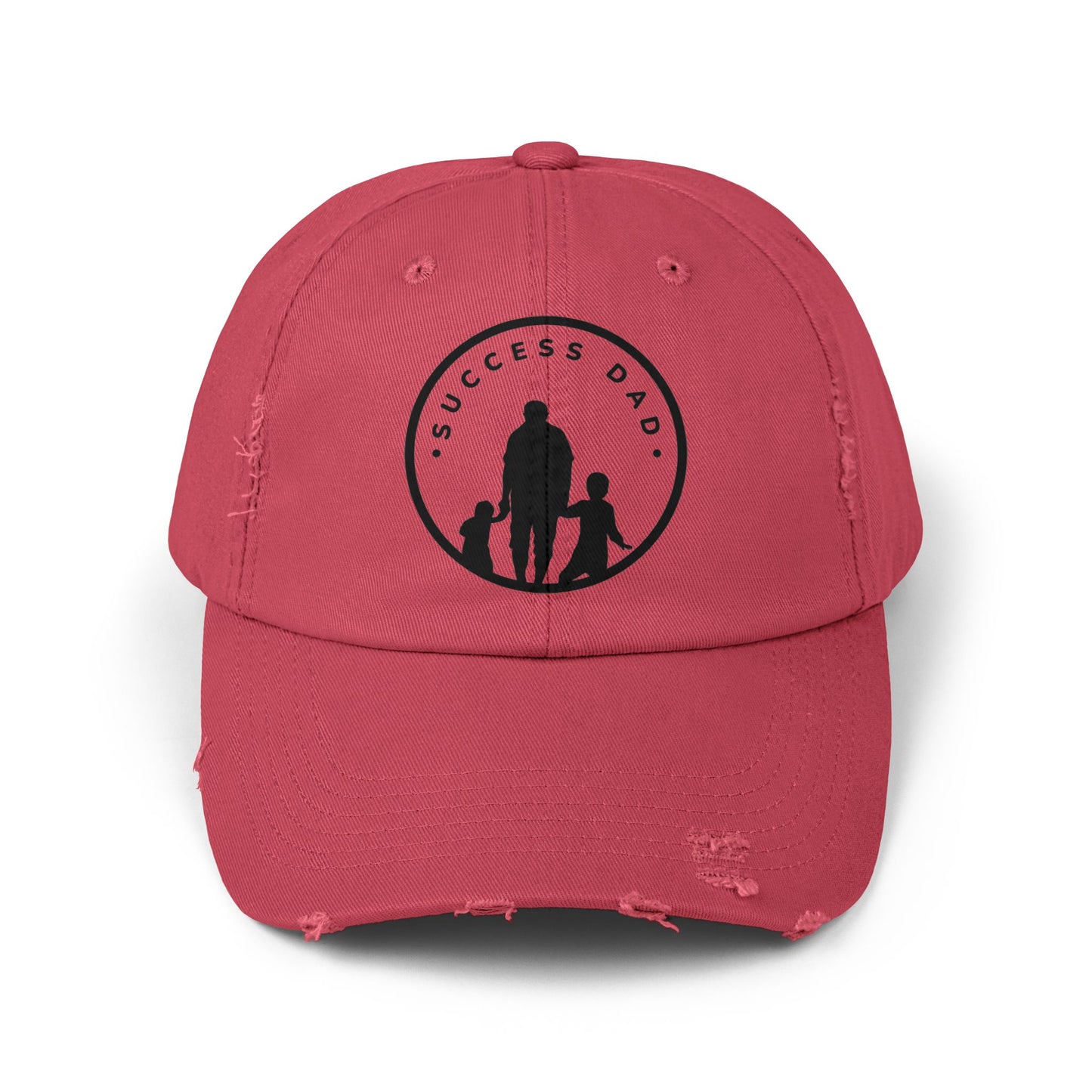 #1 Success Dad Distressed Cap celebrates, empowers, and honors the true essence of fatherhood.