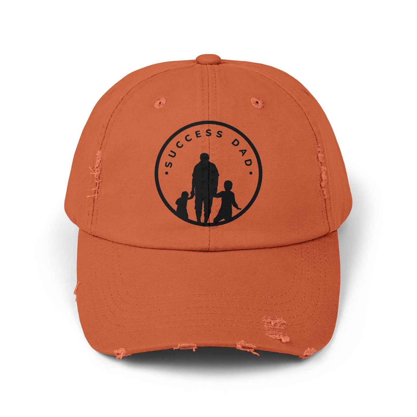 #1 Success Dad Distressed Cap celebrates, empowers, and honors the true essence of fatherhood.