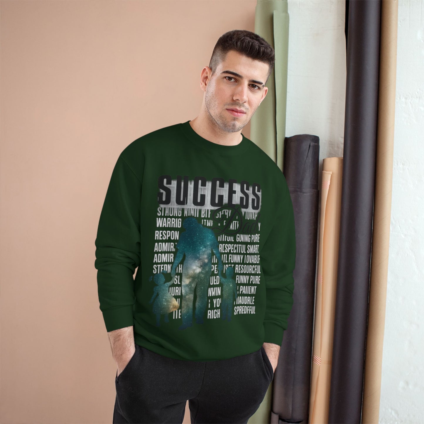 #1 Success Dad Sweatshirt celebrates, empowers, and honors the true essence of fatherhood.