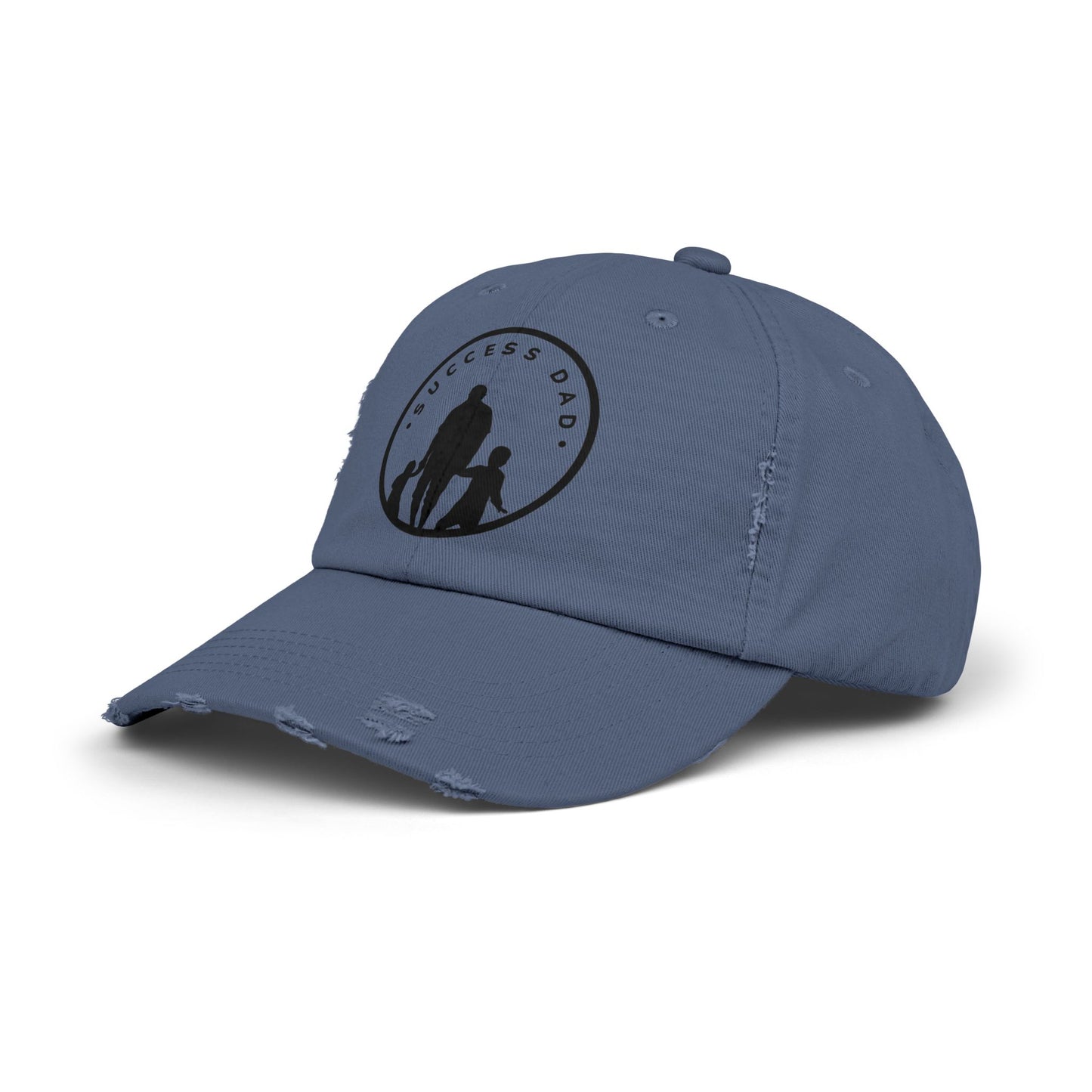 #1 Success Dad Distressed Cap celebrates, empowers, and honors the true essence of fatherhood.