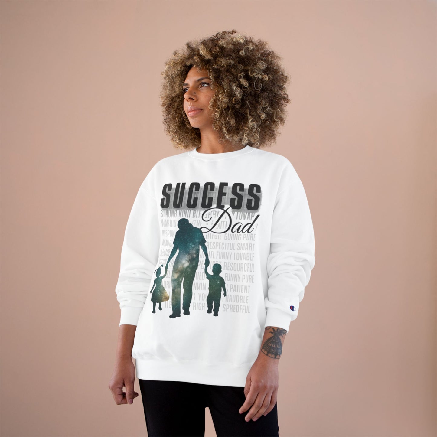#1 Success Dad Sweatshirt celebrates, empowers, and honors the true essence of fatherhood.