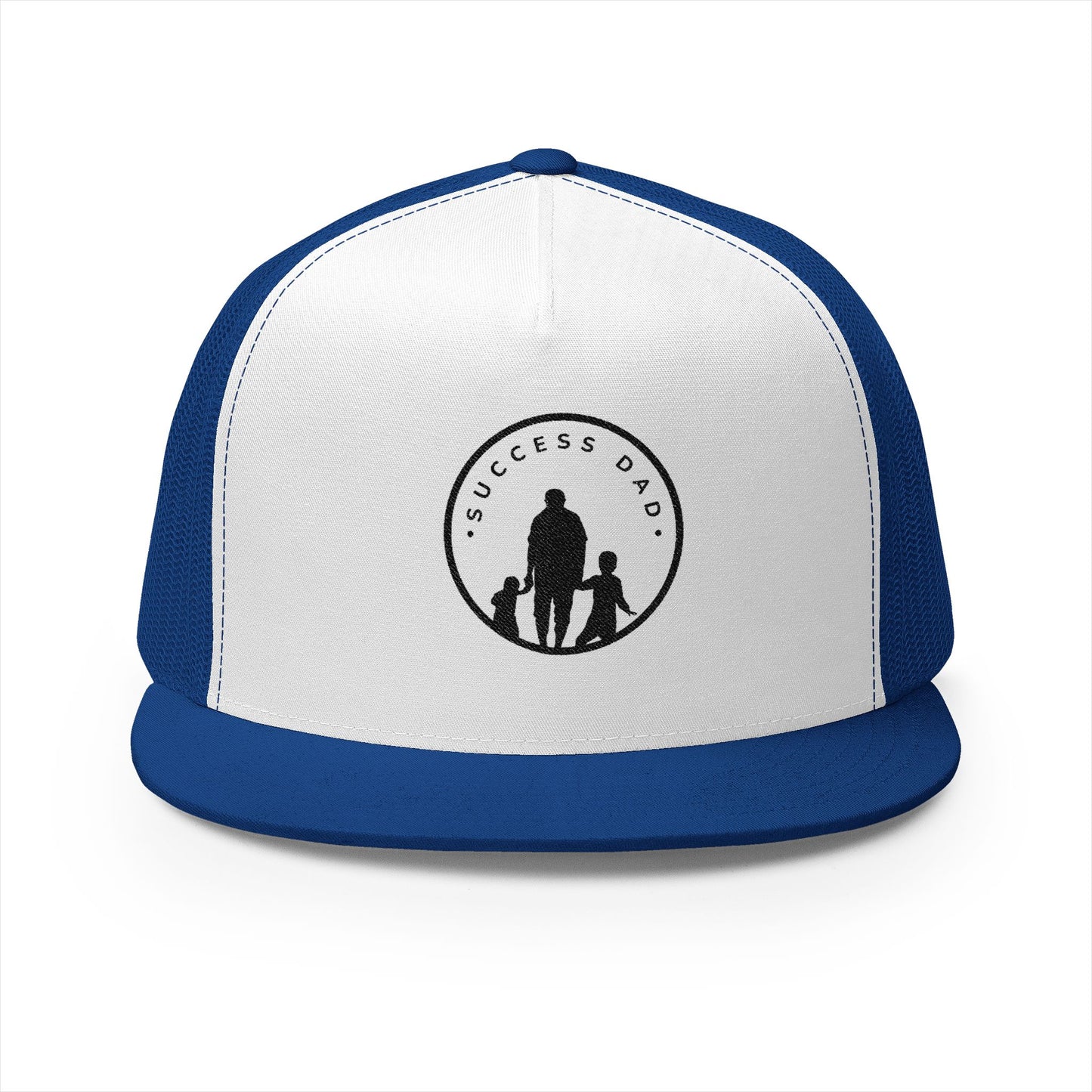 #1 Success Dad Rugged Five-Panel Trucker Cap