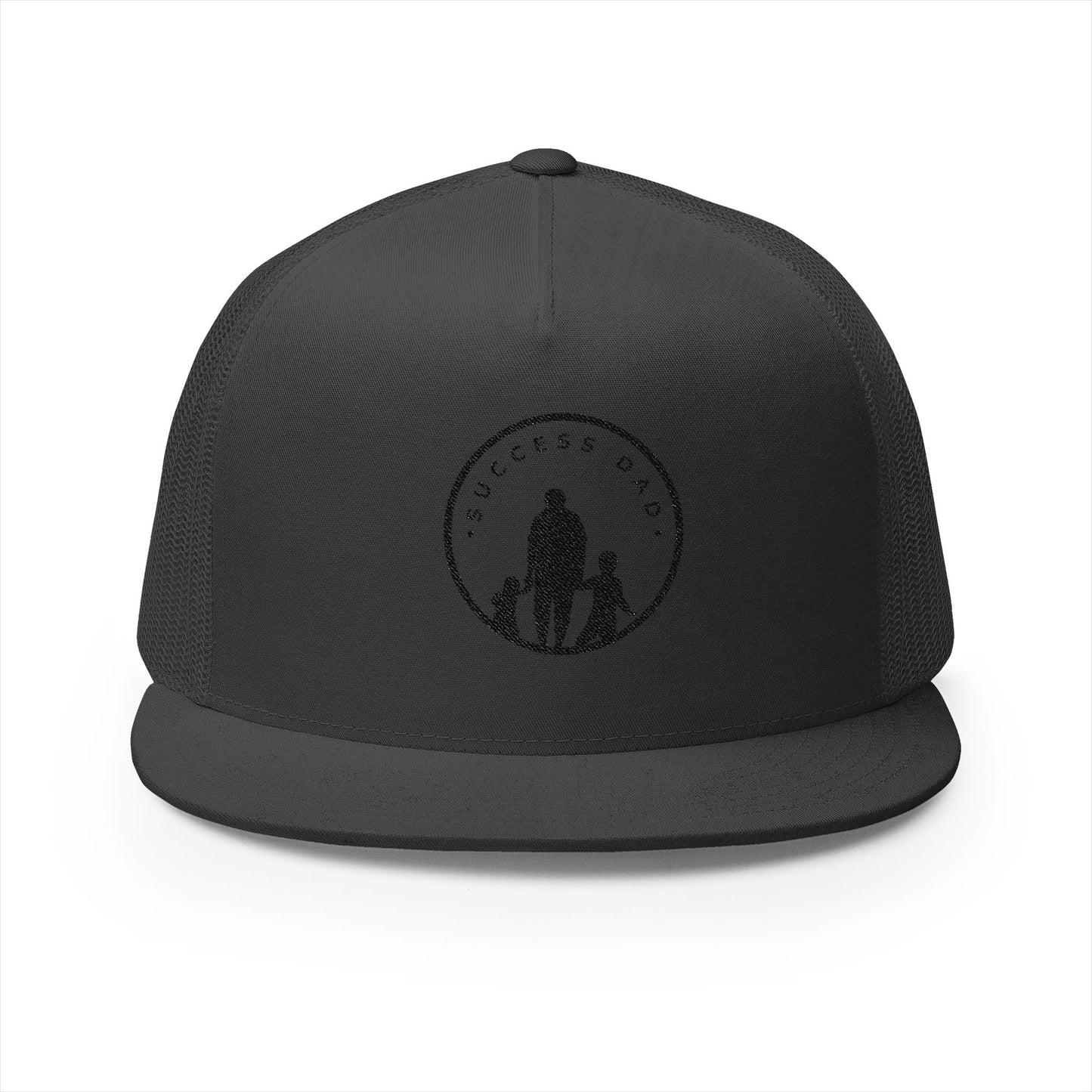 #1 Success Dad Rugged Five-Panel Trucker Cap