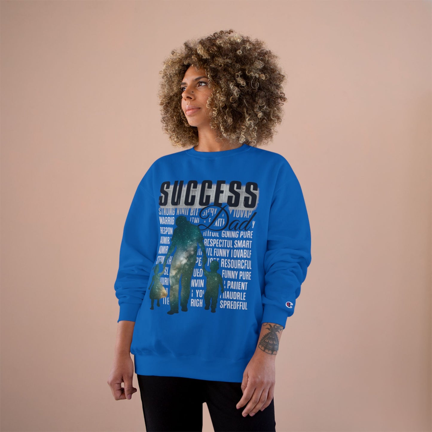 #1 Success Dad Sweatshirt celebrates, empowers, and honors the true essence of fatherhood.