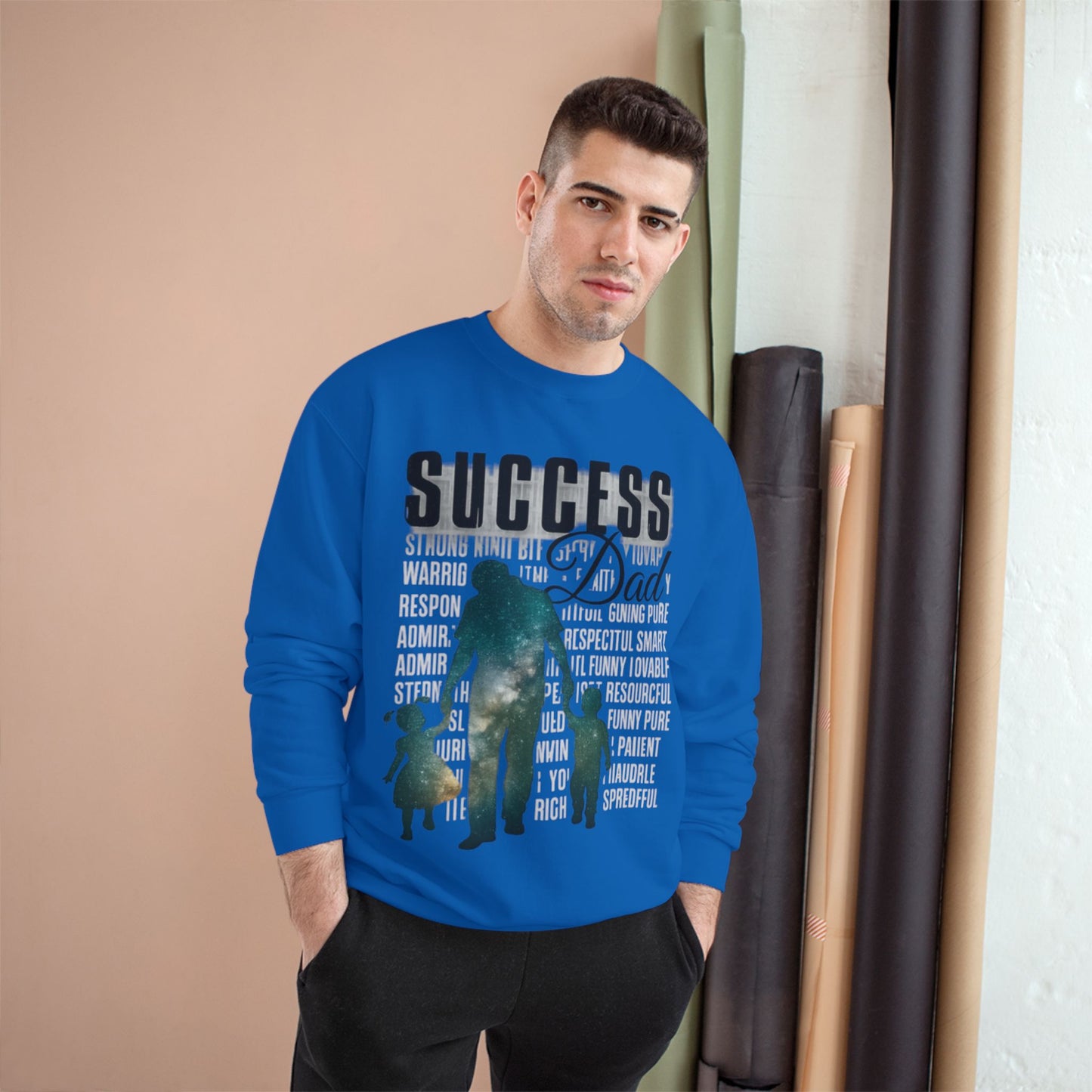 #1 Success Dad Sweatshirt celebrates, empowers, and honors the true essence of fatherhood.