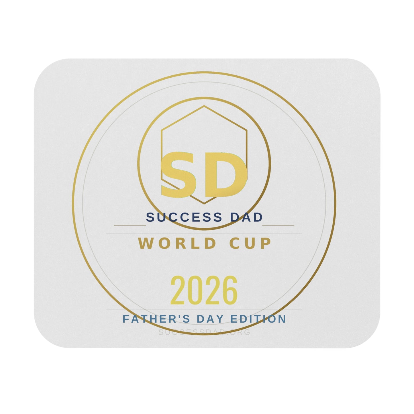 Success Dad World Cup 2026 Mouse Pad — Father's Day Edition