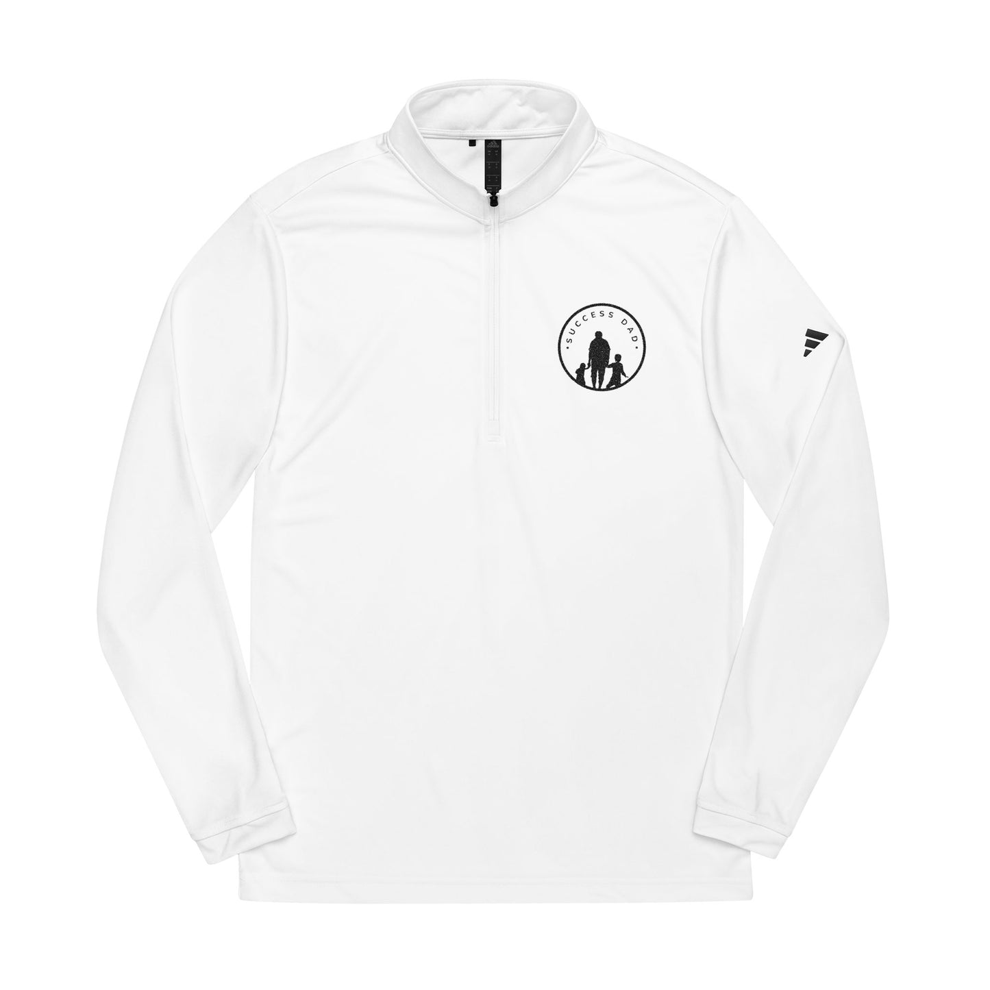 Adidas Quarter-Zip Success Dad Embroidered Pull Over