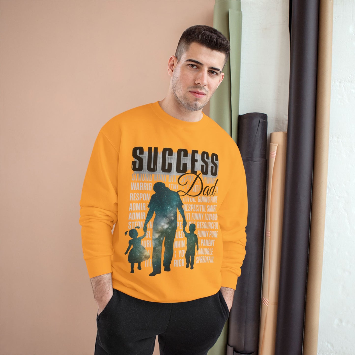 #1 Success Dad Sweatshirt celebrates, empowers, and honors the true essence of fatherhood.