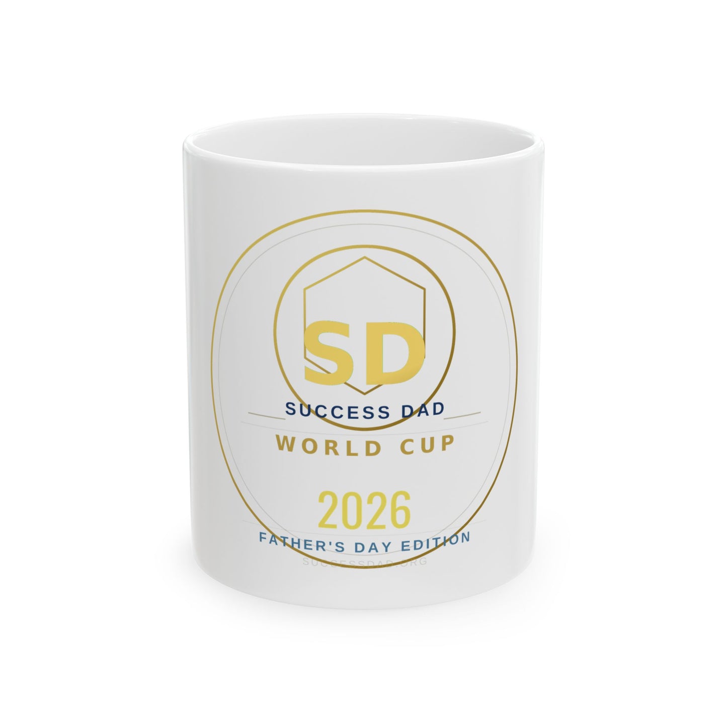 Success Dad World Cup 2026 Ceramic Mug — Father's Day Edition (11oz/15oz)