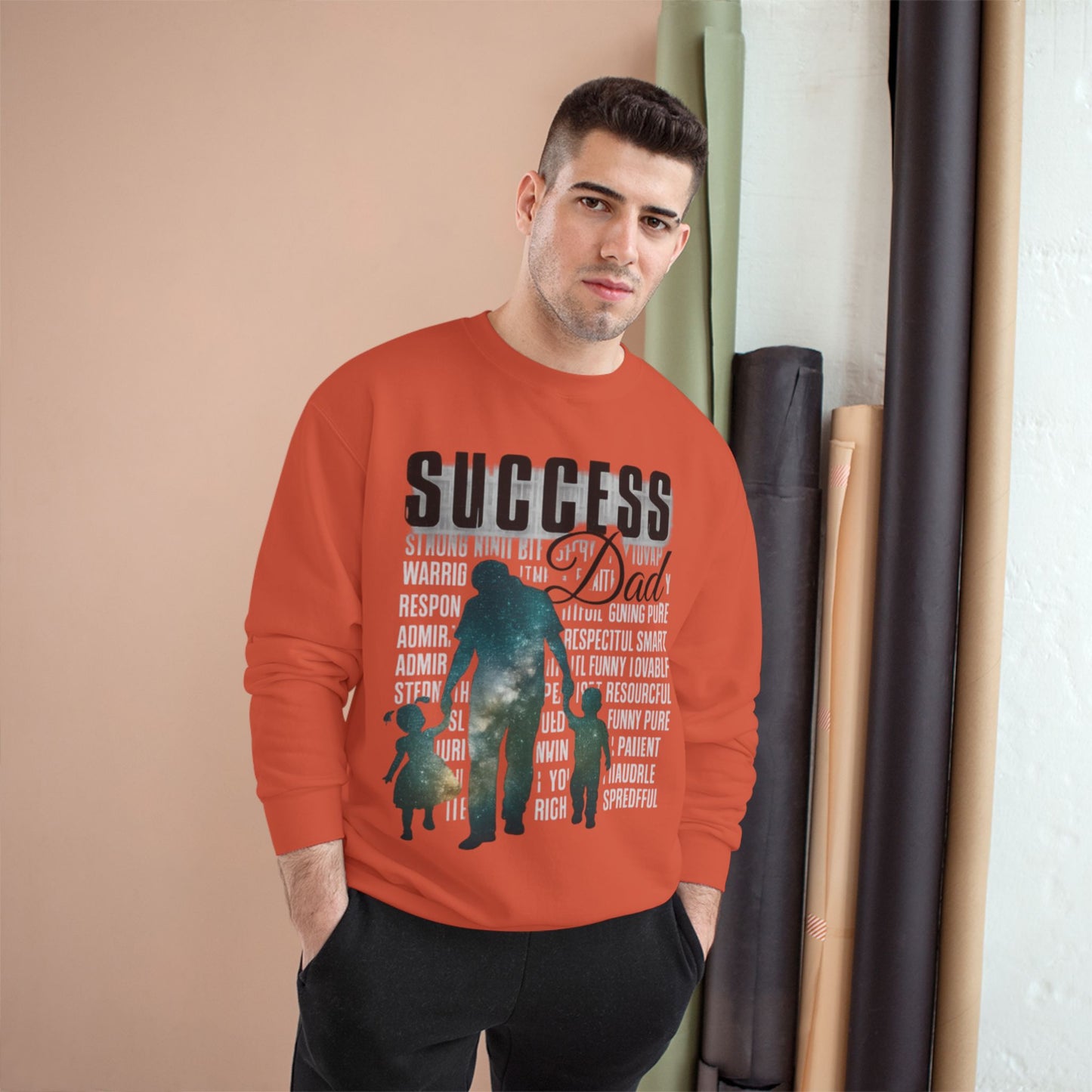 #1 Success Dad Sweatshirt celebrates, empowers, and honors the true essence of fatherhood.