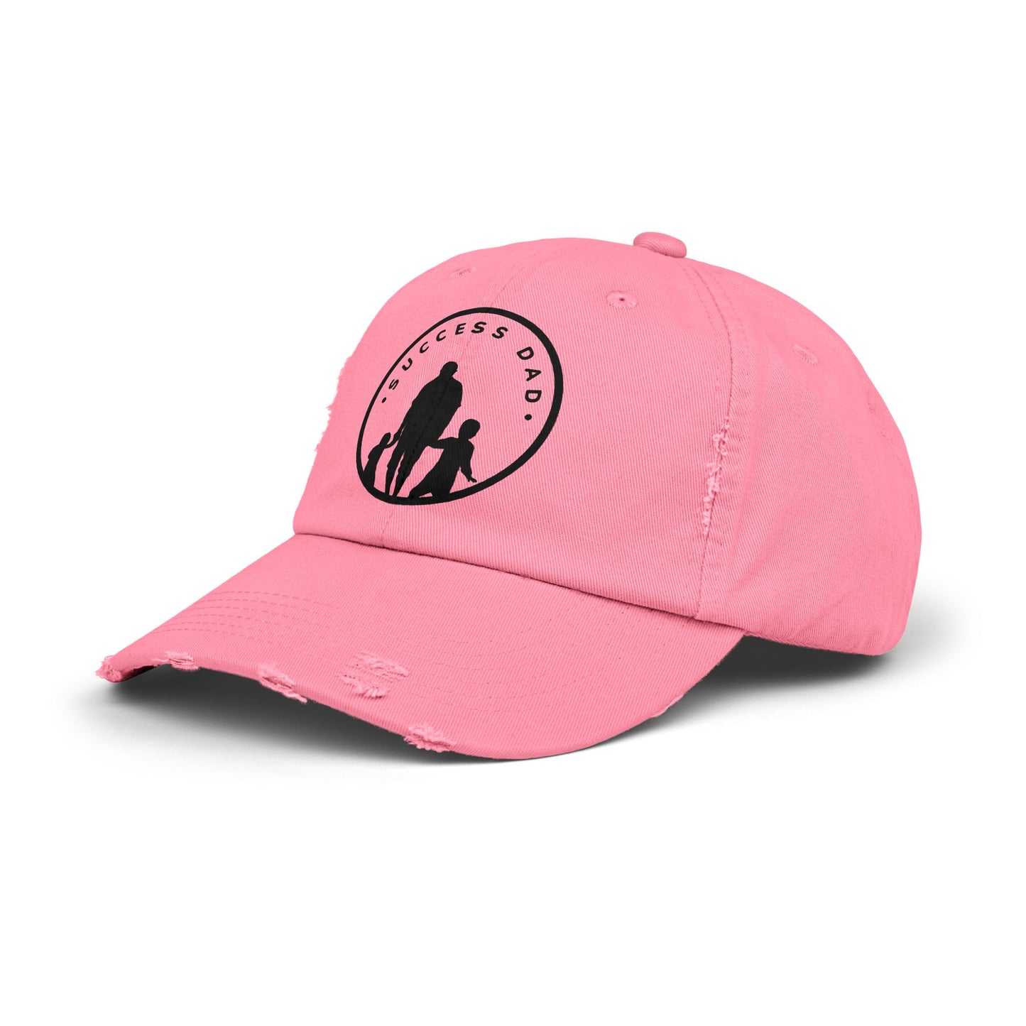 #1 Success Dad Distressed Cap celebrates, empowers, and honors the true essence of fatherhood.