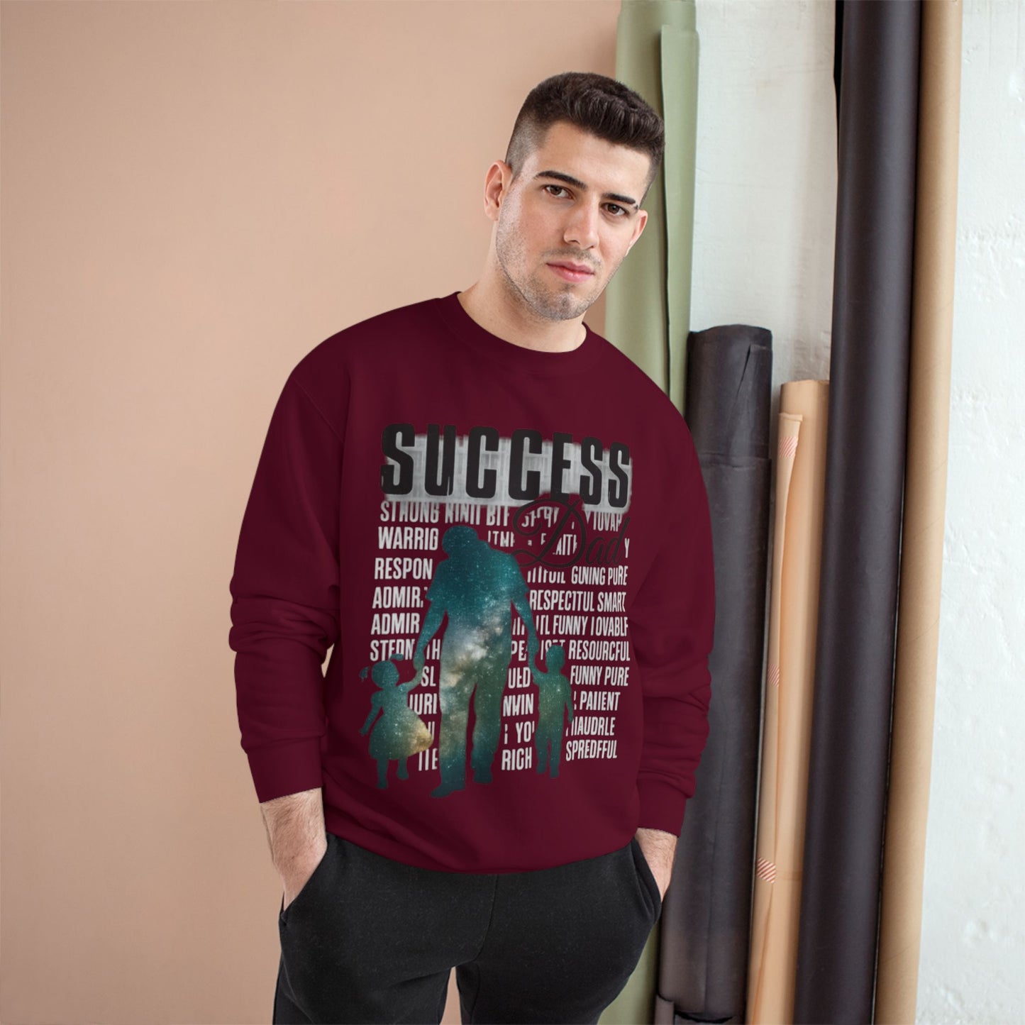 #1 Success Dad Sweatshirt celebrates, empowers, and honors the true essence of fatherhood.